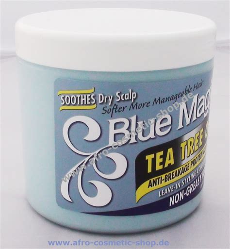 Blue magic tea tree oil